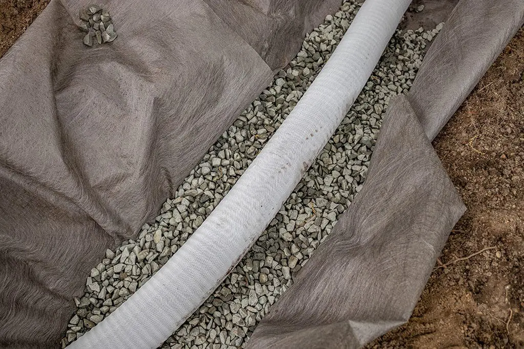 Priprema21 | Moje Dvorište Valovita cev sa navlakom od geotekstila spremna za pokrivanje i punjenje | Moje Dvorište