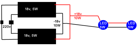 paralelno | Moje Dvorište Vrtna rasveta - Paralelno vezivanje | Moje Dvorište