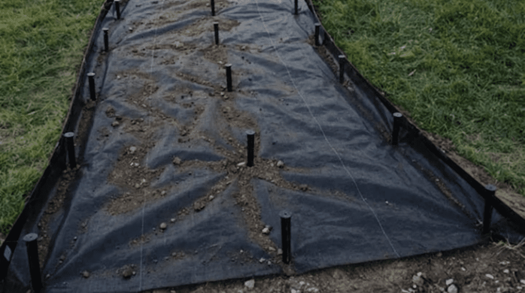 Baštenka staza | Moje Dvorište Vrtna staza - polaganje agro tekstila | Moje Dvorište