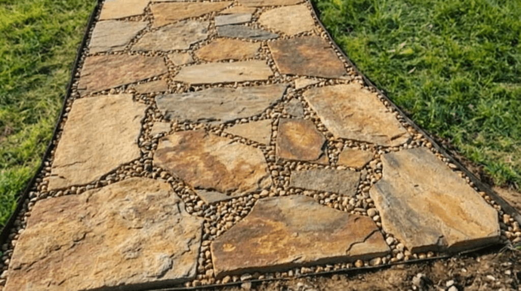 vrtne staze | Moje Dvorište Vrtna staza - popunjavanje šljunkom | Moje Dvorište